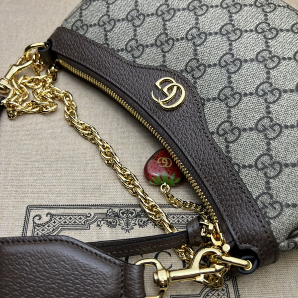 Gucci Ophidia small shoulder bag-25*15.5*6cm [735132-1] CELINE CHANEL ACCESSORIES LOEWE SHOES LOUIS VUITTON DIRO YSL OTHER BRAND HANDBAGS BALENCIAGA BOTTEGA VENETA GOYARD HERMES BURBERRY VALENTINO GUCCI FENDI MIUMIU CHLOE PRADA BVLGARI SUITCASE NEW ARRIVAL 