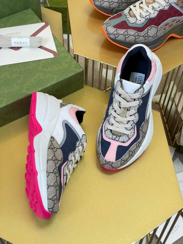 GUCCI Women's GG Rhyton sneaker [620185-1] CELINE CHANEL ACCESSORIES LOEWE SHOES LOUIS VUITTON DIRO YSL OTHER BRAND HANDBAGS BALENCIAGA BOTTEGA VENETA GOYARD HERMES BURBERRY VALENTINO GUCCI FENDI MIUMIU CHLOE PRADA BVLGARI SUITCASE NEW ARRIVAL 