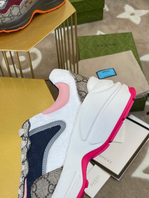 GUCCI Women's GG Rhyton sneaker [620185-1] CELINE CHANEL ACCESSORIES LOEWE SHOES LOUIS VUITTON DIRO YSL OTHER BRAND HANDBAGS BALENCIAGA BOTTEGA VENETA GOYARD HERMES BURBERRY VALENTINO GUCCI FENDI MIUMIU CHLOE PRADA BVLGARI SUITCASE NEW ARRIVAL 