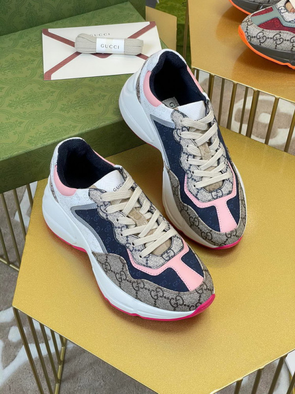 GUCCI Women's GG Rhyton sneaker [620185-1] CELINE CHANEL ACCESSORIES LOEWE SHOES LOUIS VUITTON DIRO YSL OTHER BRAND HANDBAGS BALENCIAGA BOTTEGA VENETA GOYARD HERMES BURBERRY VALENTINO GUCCI FENDI MIUMIU CHLOE PRADA BVLGARI SUITCASE NEW ARRIVAL 