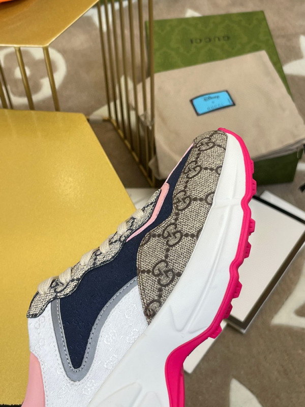 GUCCI Women's GG Rhyton sneaker [620185-1] CELINE CHANEL ACCESSORIES LOEWE SHOES LOUIS VUITTON DIRO YSL OTHER BRAND HANDBAGS BALENCIAGA BOTTEGA VENETA GOYARD HERMES BURBERRY VALENTINO GUCCI FENDI MIUMIU CHLOE PRADA BVLGARI SUITCASE NEW ARRIVAL 