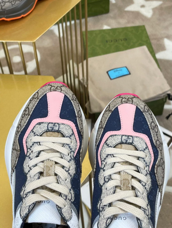 GUCCI Women's GG Rhyton sneaker [620185-1] CELINE CHANEL ACCESSORIES LOEWE SHOES LOUIS VUITTON DIRO YSL OTHER BRAND HANDBAGS BALENCIAGA BOTTEGA VENETA GOYARD HERMES BURBERRY VALENTINO GUCCI FENDI MIUMIU CHLOE PRADA BVLGARI SUITCASE NEW ARRIVAL 