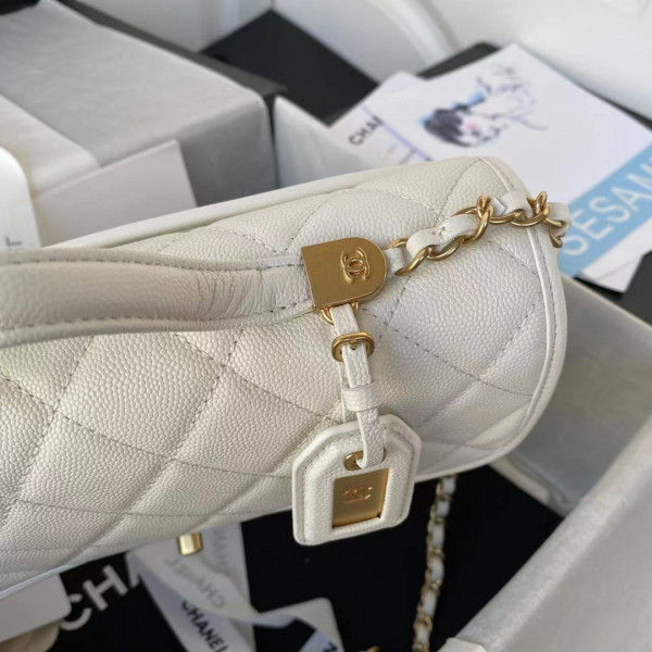 (image for) CL SMALL FLAP BAG WITH TOP HANDLE