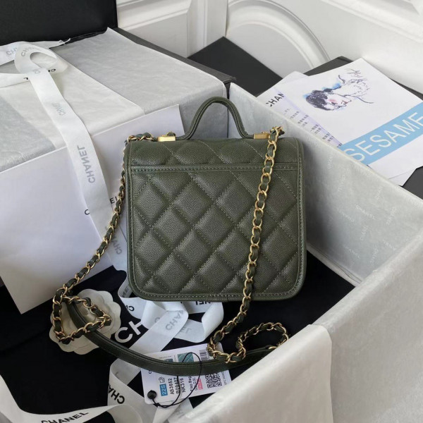 (image for) CL SMALL FLAP BAG WITH TOP HANDLE