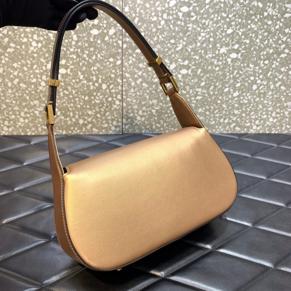 (image for) VALENTINO VLOGO CHAIN SHOULDER BAG IN CALFSKIN