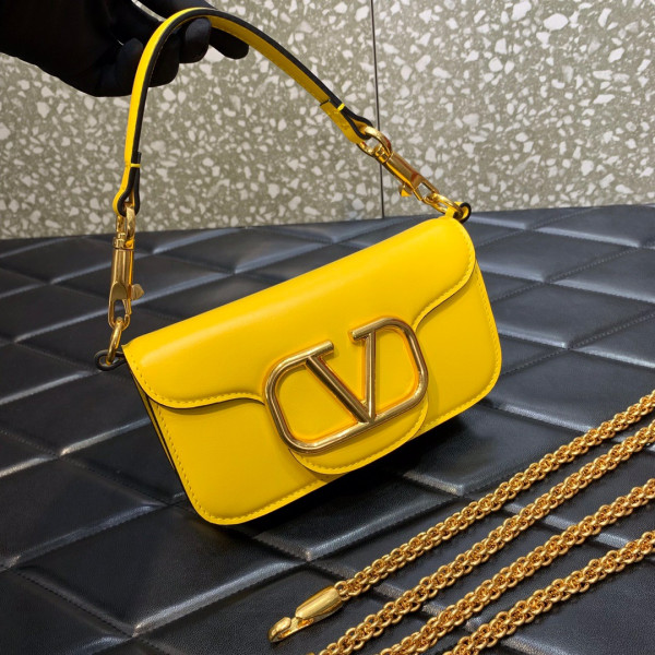 (image for) VALENTINO LOC? SMALL SHOULDER BAG IN CALFSKIN