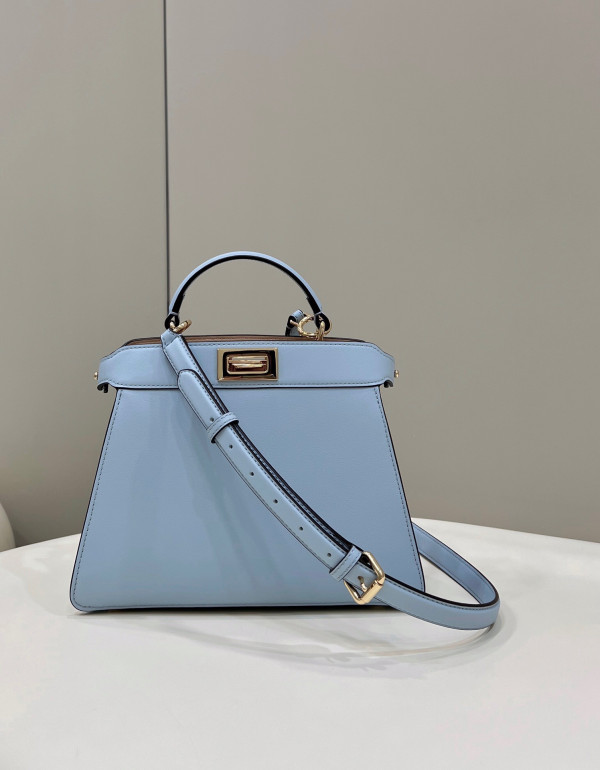 Fendi PeekabooISeeU-27x21x11CM [Fendi608] CELINE CHANEL ACCESSORIES LOEWE SHOES LOUIS VUITTON DIRO YSL OTHER BRAND HANDBAGS BALENCIAGA BOTTEGA VENETA GOYARD HERMES BURBERRY VALENTINO GUCCI FENDI MIUMIU CHLOE PRADA BVLGARI SUITCASE NEW ARRIVAL 