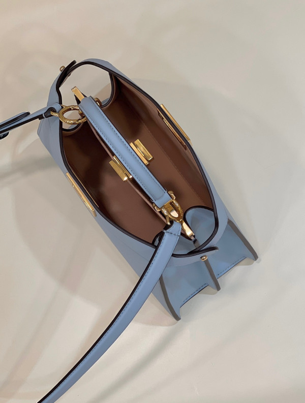 Fendi PeekabooISeeU-27x21x11CM [Fendi608] CELINE CHANEL ACCESSORIES LOEWE SHOES LOUIS VUITTON DIRO YSL OTHER BRAND HANDBAGS BALENCIAGA BOTTEGA VENETA GOYARD HERMES BURBERRY VALENTINO GUCCI FENDI MIUMIU CHLOE PRADA BVLGARI SUITCASE NEW ARRIVAL 
