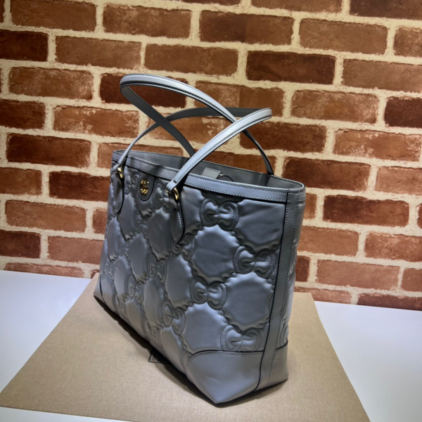 (image for) GUCCI GG matelassé leather medium tote