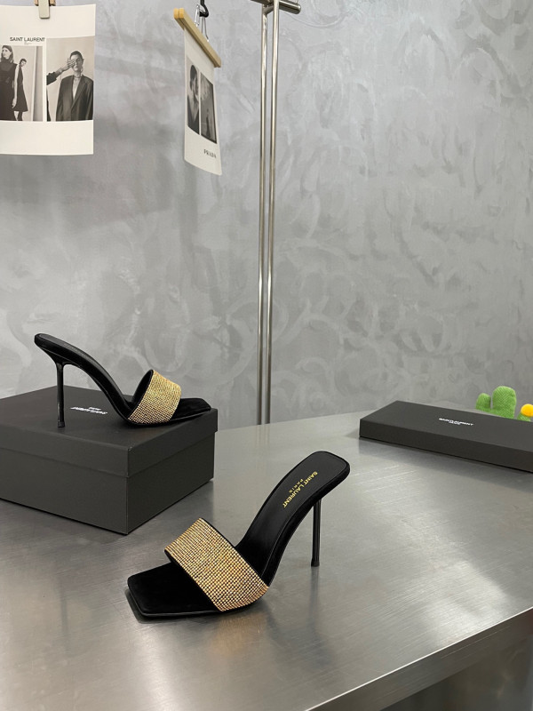 YSL LUCKING EVENING MULE (image for) YSL LUCKING EVENING MULE