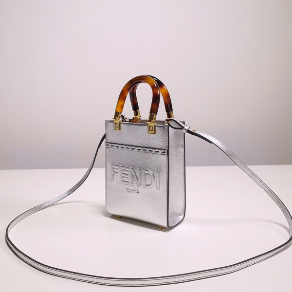 FENDI MINI SUNSHINE SHOPPER-13-18-6.5cm [Fendi562] CELINE CHANEL ACCESSORIES LOEWE SHOES LOUIS VUITTON DIRO YSL OTHER BRAND HANDBAGS BALENCIAGA BOTTEGA VENETA GOYARD HERMES BURBERRY VALENTINO GUCCI FENDI MIUMIU CHLOE PRADA BVLGARI SUITCASE NEW ARRIVAL 