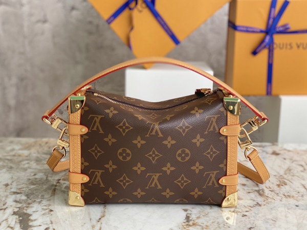 LOUIS VUITTON SIDE TRUNK MM [M46358] CELINE CHANEL ACCESSORIES LOEWE SHOES LOUIS VUITTON DIRO YSL OTHER BRAND HANDBAGS BALENCIAGA BOTTEGA VENETA GOYARD HERMES BURBERRY VALENTINO GUCCI FENDI MIUMIU CHLOE PRADA BVLGARI SUITCASE NEW ARRIVAL 