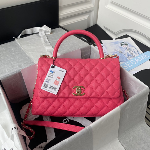 (image for) CL LARGE FLAP BAG WITH TOP HANDLE