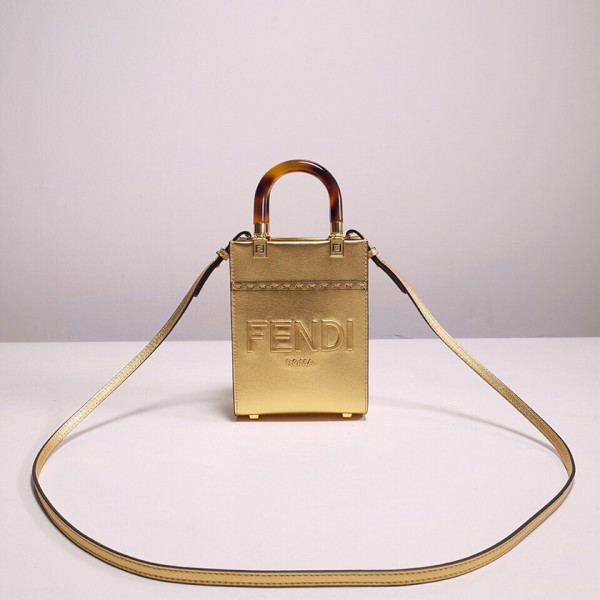 FENDI MINI SUNSHINE SHOPPER-13-18-6.5cm (image for) FENDI MINI SUNSHINE SHOPPER-13-18-6.5cm