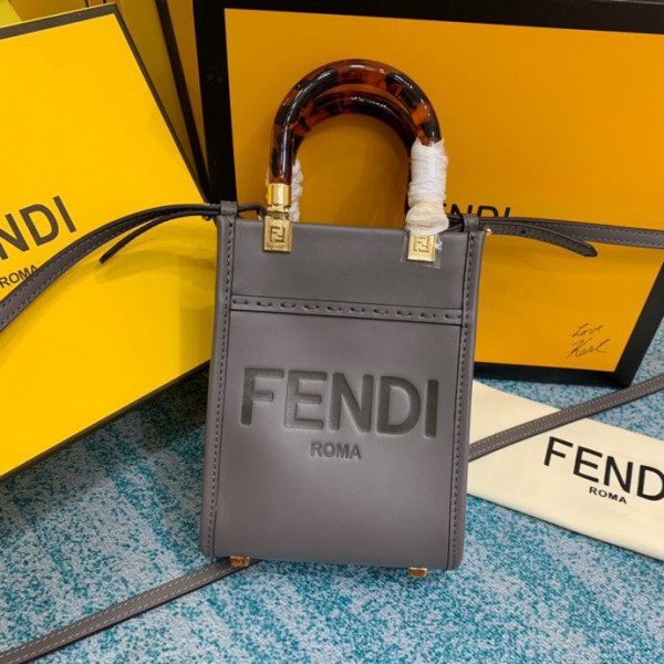 FENDI MINI SUNSHINE SHOPPER-13-18-6.5cm (image for) FENDI MINI SUNSHINE SHOPPER-13-18-6.5cm