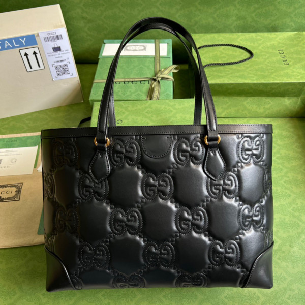 GUCCI GG matelassé leather medium tote [631685-14] CELINE CHANEL ACCESSORIES LOEWE SHOES LOUIS VUITTON DIRO YSL OTHER BRAND HANDBAGS BALENCIAGA BOTTEGA VENETA GOYARD HERMES BURBERRY VALENTINO GUCCI FENDI MIUMIU CHLOE PRADA BVLGARI SUITCASE NEW ARRIVAL 