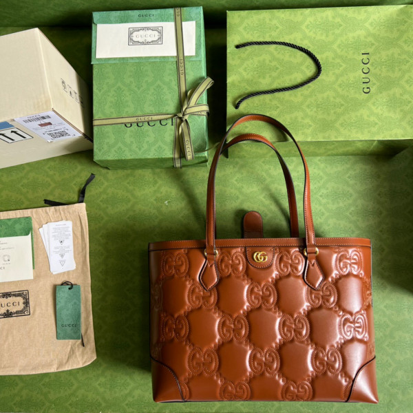 GUCCI GG matelassé leather medium tote [631685-11] CELINE CHANEL ACCESSORIES LOEWE SHOES LOUIS VUITTON DIRO YSL OTHER BRAND HANDBAGS BALENCIAGA BOTTEGA VENETA GOYARD HERMES BURBERRY VALENTINO GUCCI FENDI MIUMIU CHLOE PRADA BVLGARI SUITCASE NEW ARRIVAL 
