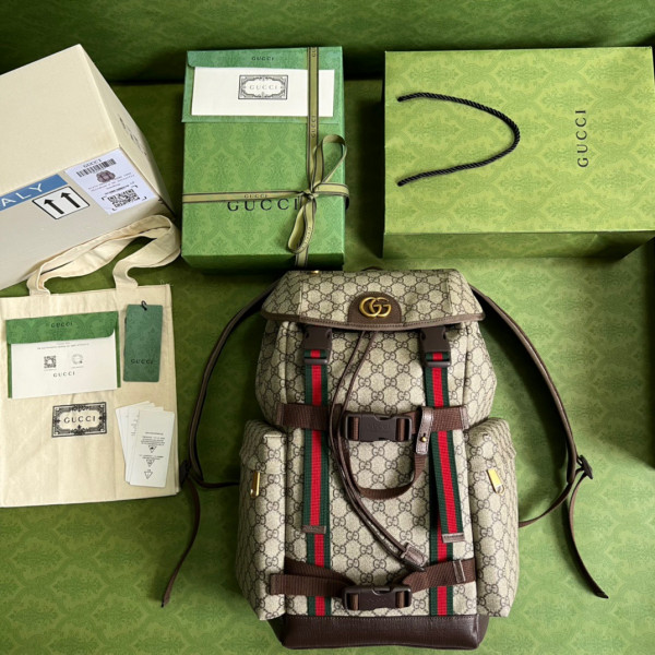 Gucci GG skateboard backpack with Web [690999-1] CELINE CHANEL ACCESSORIES LOEWE SHOES LOUIS VUITTON DIRO YSL OTHER BRAND HANDBAGS BALENCIAGA BOTTEGA VENETA GOYARD HERMES BURBERRY VALENTINO GUCCI FENDI MIUMIU CHLOE PRADA BVLGARI SUITCASE NEW ARRIVAL 