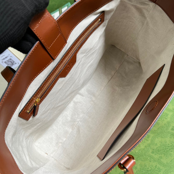 (image for) GUCCI GG matelassé leather medium tote