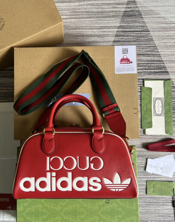 Adidas x Gucci mini duffle bag (image for) Adidas x Gucci mini duffle bag
