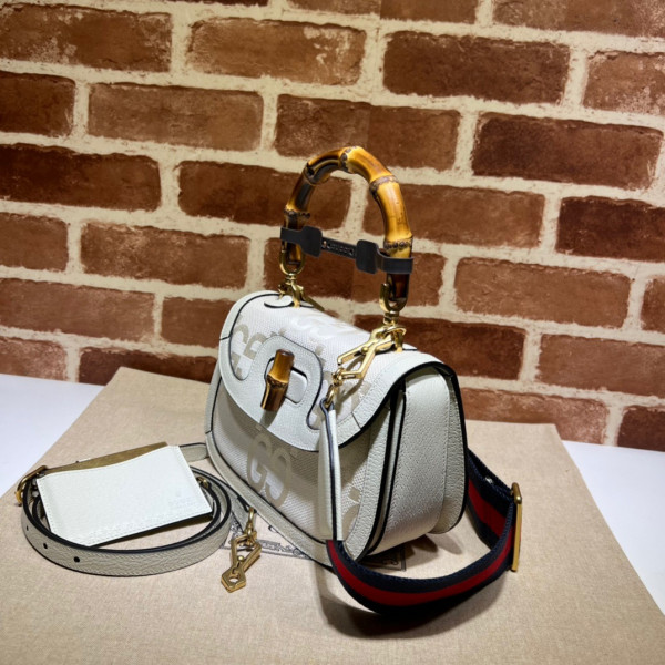(image for) Gucci Small top handle bag with Bamboo