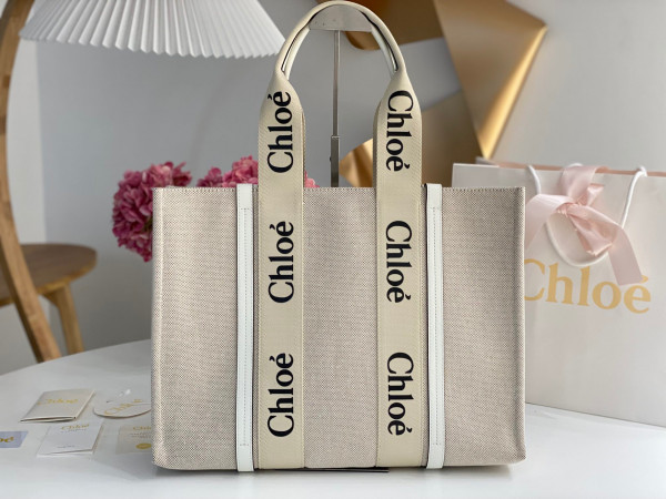 CHLO? large woody tote bag (image for) CHLO? large woody tote bag