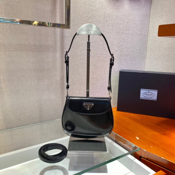 Prada Cleo mini bag [1BH188-1] CELINE CHANEL ACCESSORIES LOEWE SHOES LOUIS VUITTON DIRO YSL OTHER BRAND HANDBAGS BALENCIAGA BOTTEGA VENETA GOYARD HERMES BURBERRY VALENTINO GUCCI FENDI MIUMIU CHLOE PRADA BVLGARI SUITCASE NEW ARRIVAL 