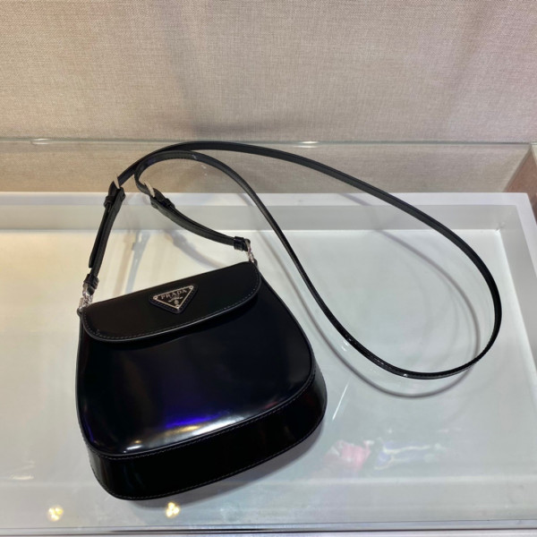 Prada Cleo mini bag [1BH188-1] CELINE CHANEL ACCESSORIES LOEWE SHOES LOUIS VUITTON DIRO YSL OTHER BRAND HANDBAGS BALENCIAGA BOTTEGA VENETA GOYARD HERMES BURBERRY VALENTINO GUCCI FENDI MIUMIU CHLOE PRADA BVLGARI SUITCASE NEW ARRIVAL 