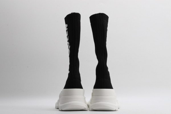 (image for) ALEXANDER MCQUEEN Graffiti Knit Tread Slick Boot