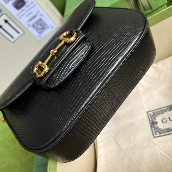 (image for) Gucci Horsebit 1955 lizard mini bag