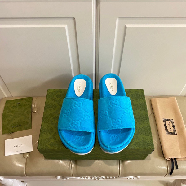 (image for) GUCCI GG platform sandal