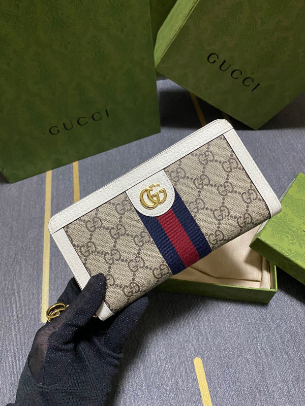(image for) Gucci Ophidia GG zip around wallet