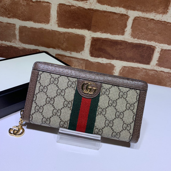 (image for) Gucci Ophidia GG zip around wallet