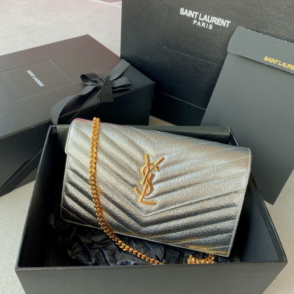(image for) YSL CASSANDRE MATELASS? CHAIN WALLET