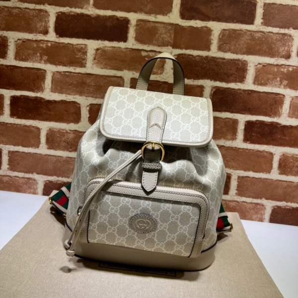 Gucci Backpack with Interlocking G (image for) Gucci Backpack with Interlocking G