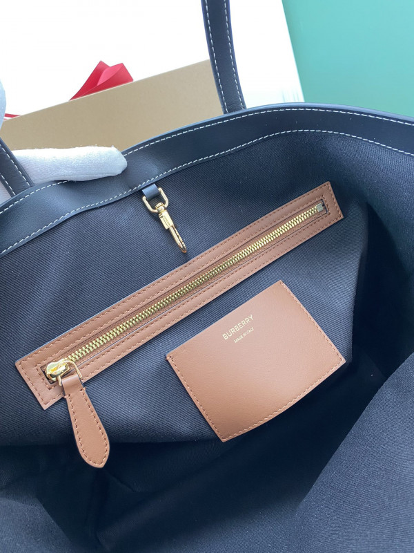 BURBERRY Leather Tote (image for) BURBERRY Leather Tote