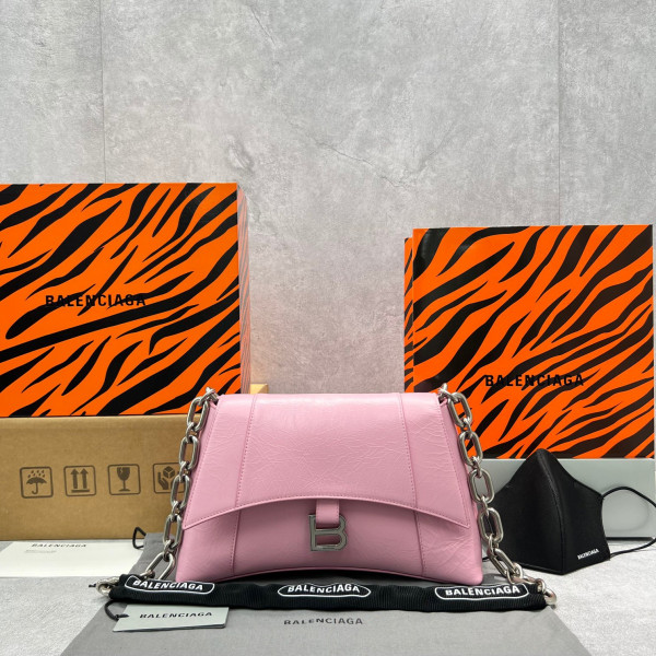 (image for) BALENCIAGA DOWNTOWN SMALL SHOULDER BAG WITH CHAIN
