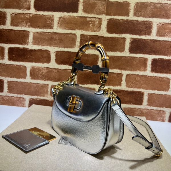 (image for) Gucci Small top handle bag with Bamboo
