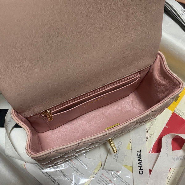 CL MINI FLAP BAG WITH TOP HANDLE [AS2431-3] CELINE CHANEL ACCESSORIES LOEWE SHOES LOUIS VUITTON DIRO YSL OTHER BRAND HANDBAGS BALENCIAGA BOTTEGA VENETA GOYARD HERMES BURBERRY VALENTINO GUCCI FENDI MIUMIU CHLOE PRADA BVLGARI SUITCASE NEW ARRIVAL 