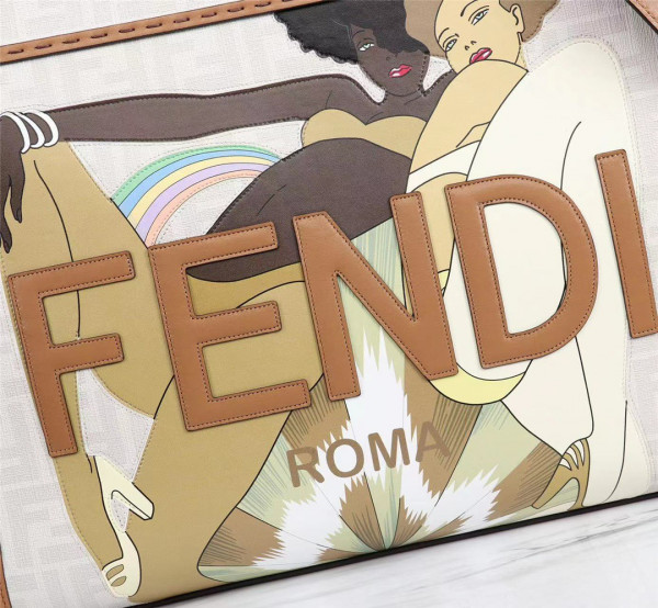 Fendi Sunshine Medium-35*17*31cm [Fendi483] CELINE CHANEL ACCESSORIES LOEWE SHOES LOUIS VUITTON DIRO YSL OTHER BRAND HANDBAGS BALENCIAGA BOTTEGA VENETA GOYARD HERMES BURBERRY VALENTINO GUCCI FENDI MIUMIU CHLOE PRADA BVLGARI SUITCASE NEW ARRIVAL 