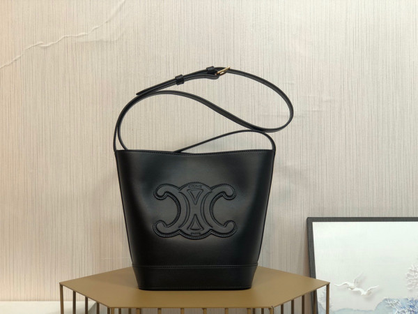 (image for) CELIN* SMALL BUCKET CUIR TRIOMPHE