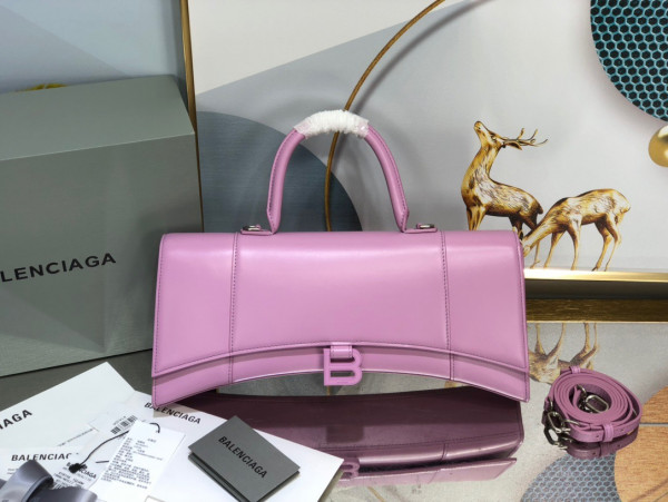 (image for) BALENCIAGA HOURGLASS STRETCHED TOP HANDLE BAG