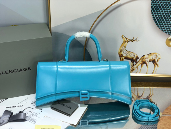 (image for) BALENCIAGA HOURGLASS STRETCHED TOP HANDLE BAG