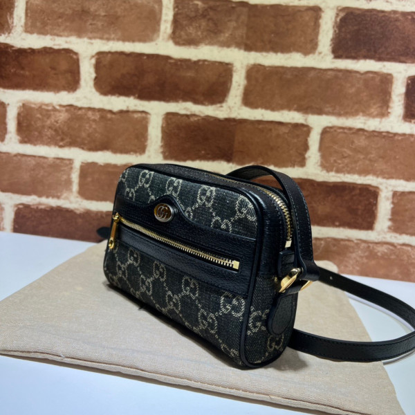 (image for) GUCCI Ophidia Suede Mini Bag