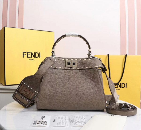 (image for) FENDI PEEKABOO MINI BAG-18-23-11cm