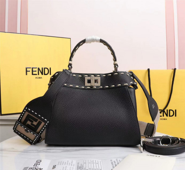 (image for) FENDI PEEKABOO MINI BAG-18-23-11cm