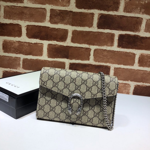 (image for) Gucci Dionysus mini leather chain bag