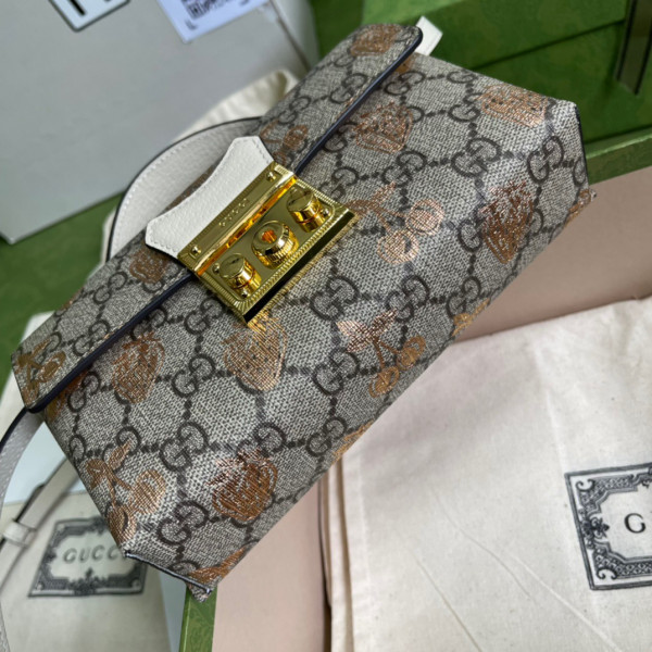 GUCCI padlock berry mini bag (image for) GUCCI padlock berry mini bag