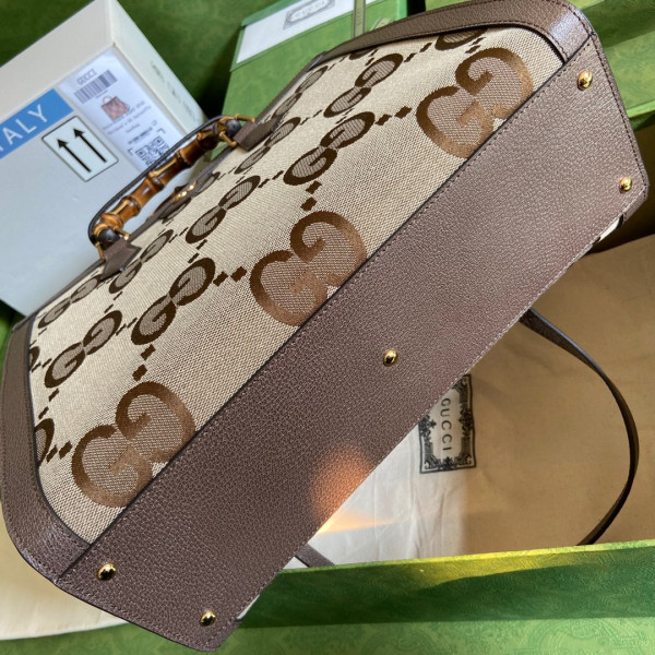 (image for) GUCCI Diana medium tote bag with jumbo GG