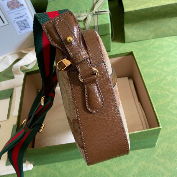 (image for) GUCCI Messenger bag with jumbo GG